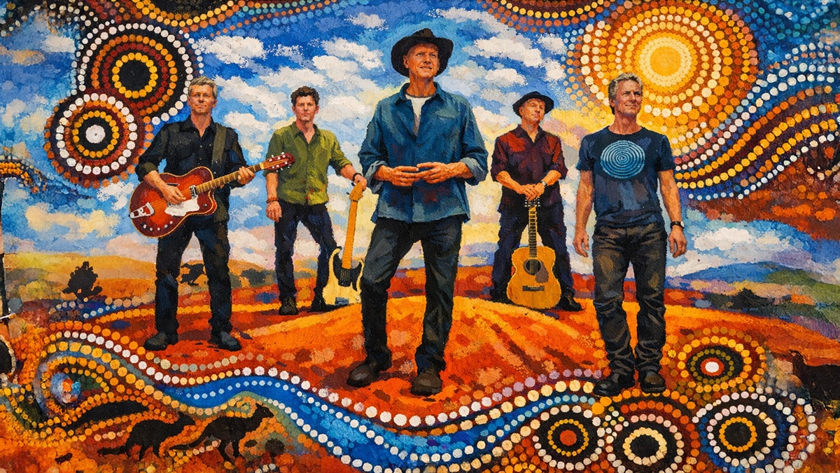 Aboriginal art meets Midnight Oil